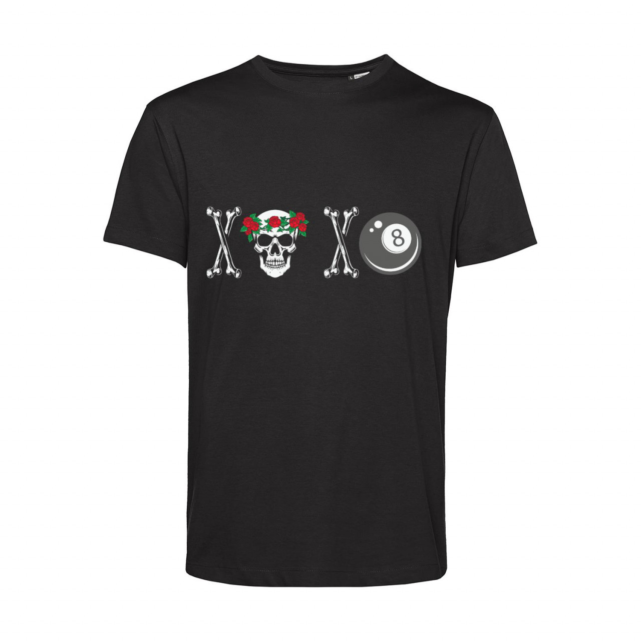 Bild von Nachhaltiges T-Shirt Herren Billard Skelett