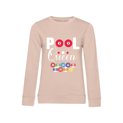 Bild von Nahhaltiges Sweatshirt für Damen - Billard Pool Queen