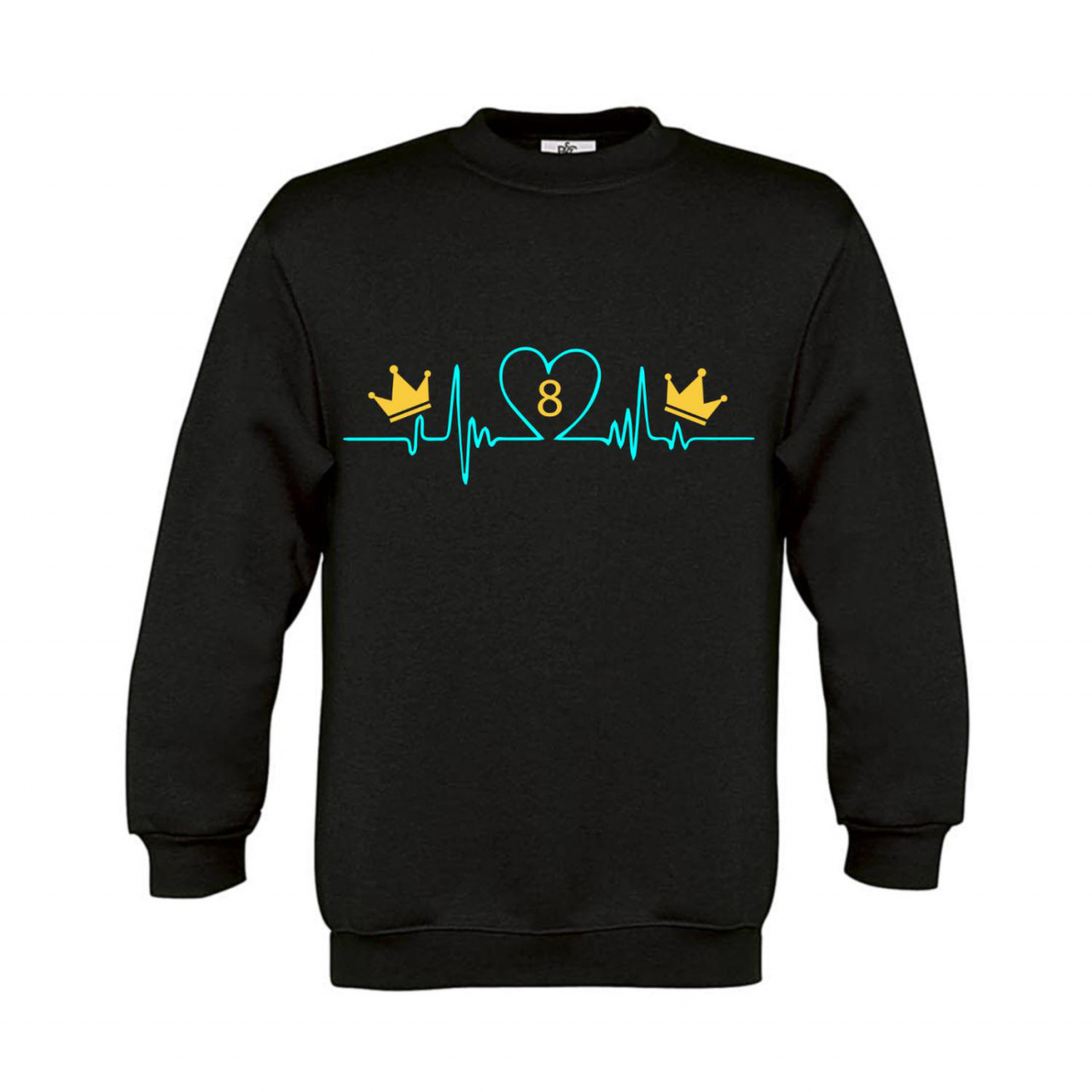 Bild von Sweatshirt Kinder Billard Heartbeat Crowns