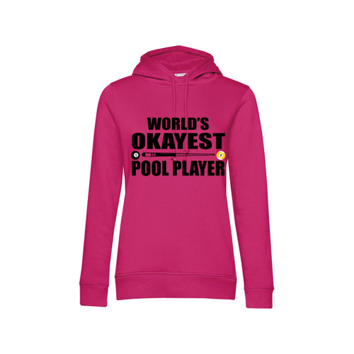 Bild von Nachhaltiger Hoodie für Damen - Billard World's Okayest Pool Player