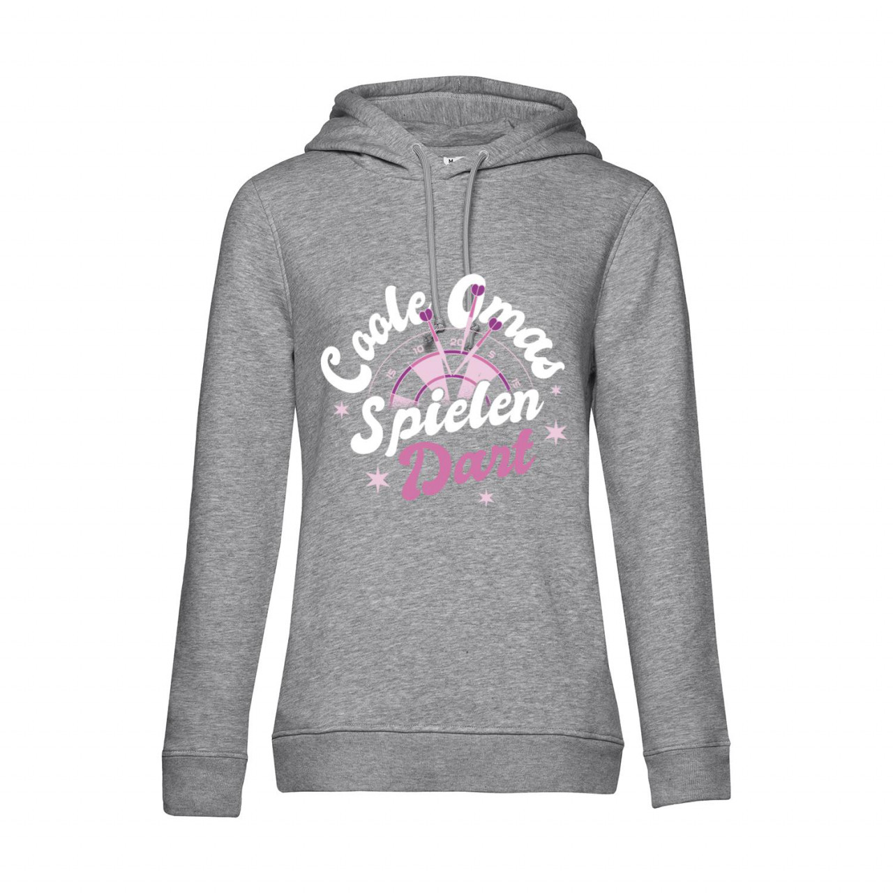 Bild von Nachhaltiger Hoodie Damen Darts Coole Omas spielen Dart