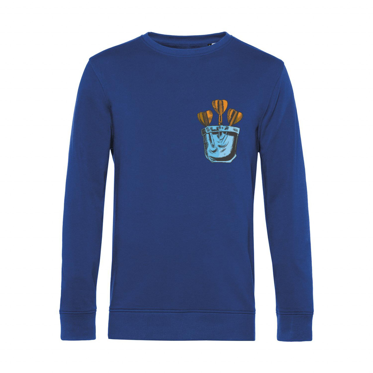 Bild von Nachhaltiges Sweatshirt Herren Darts Pocket