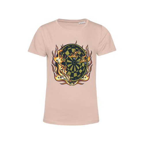 Bild von Nachhaltiges T-Shirt Damen Darts Board on Fire