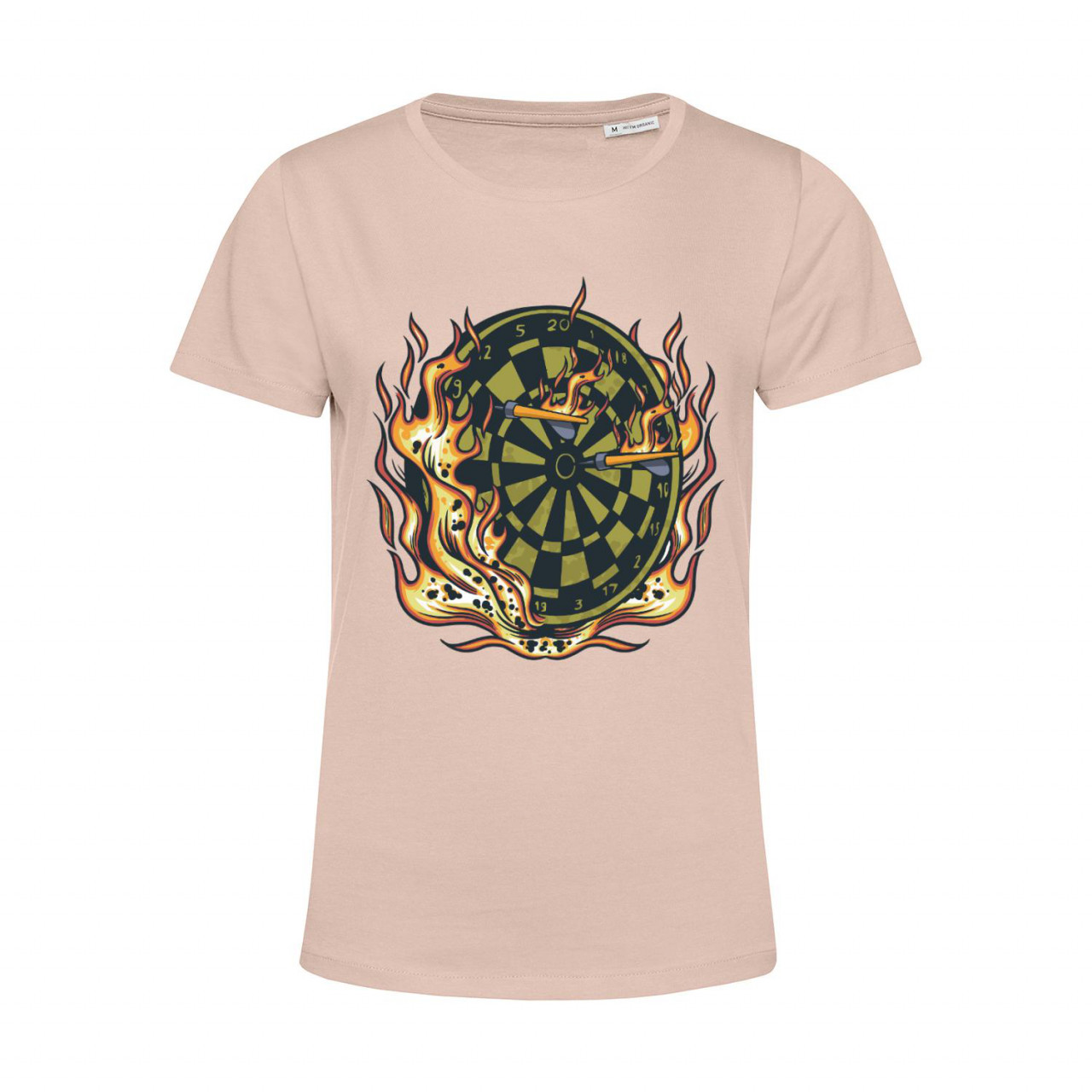 Bild von Nachhaltiges T-Shirt Damen Darts Board on Fire