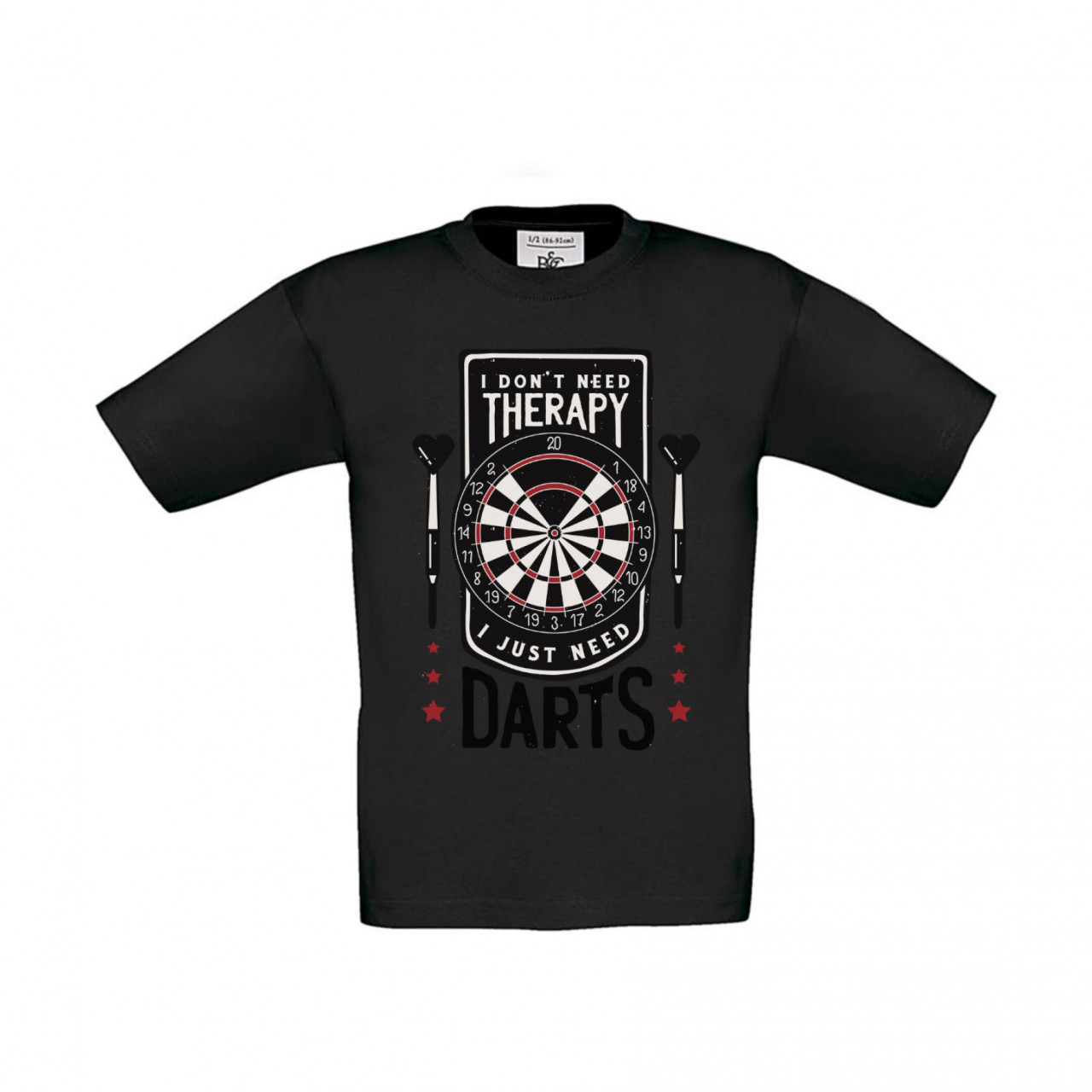 Bild von T-Shirt Kinder Darts I don't need Therapy
