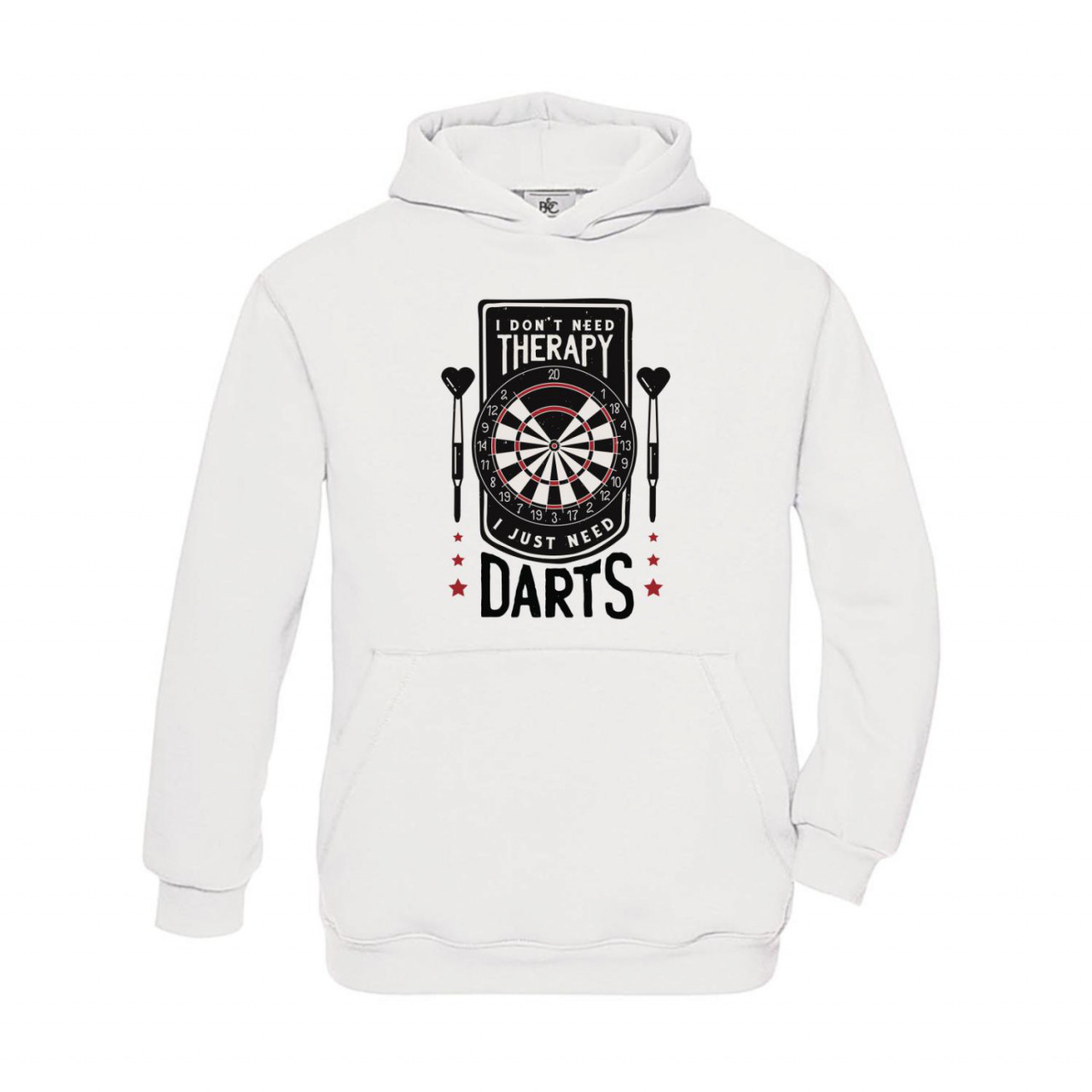 Bild von Hoodie Kinder Darts I don't need Therapy