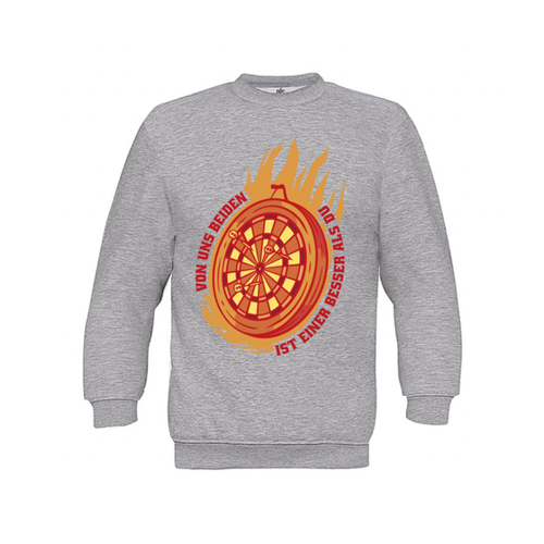Bild von Sweatshirt Kinder Darts von uns Beiden