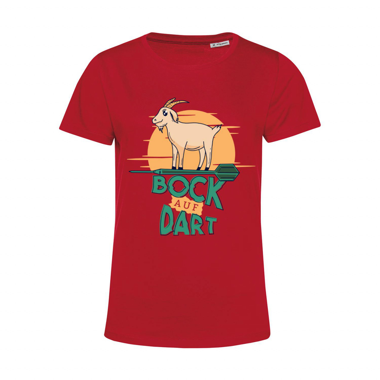 Bild von Nachhaltiges T-Shirt Damen Bock auf Dart