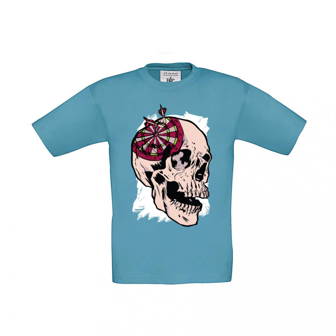 Bild von T-Shirt Kinder Dart Schädel