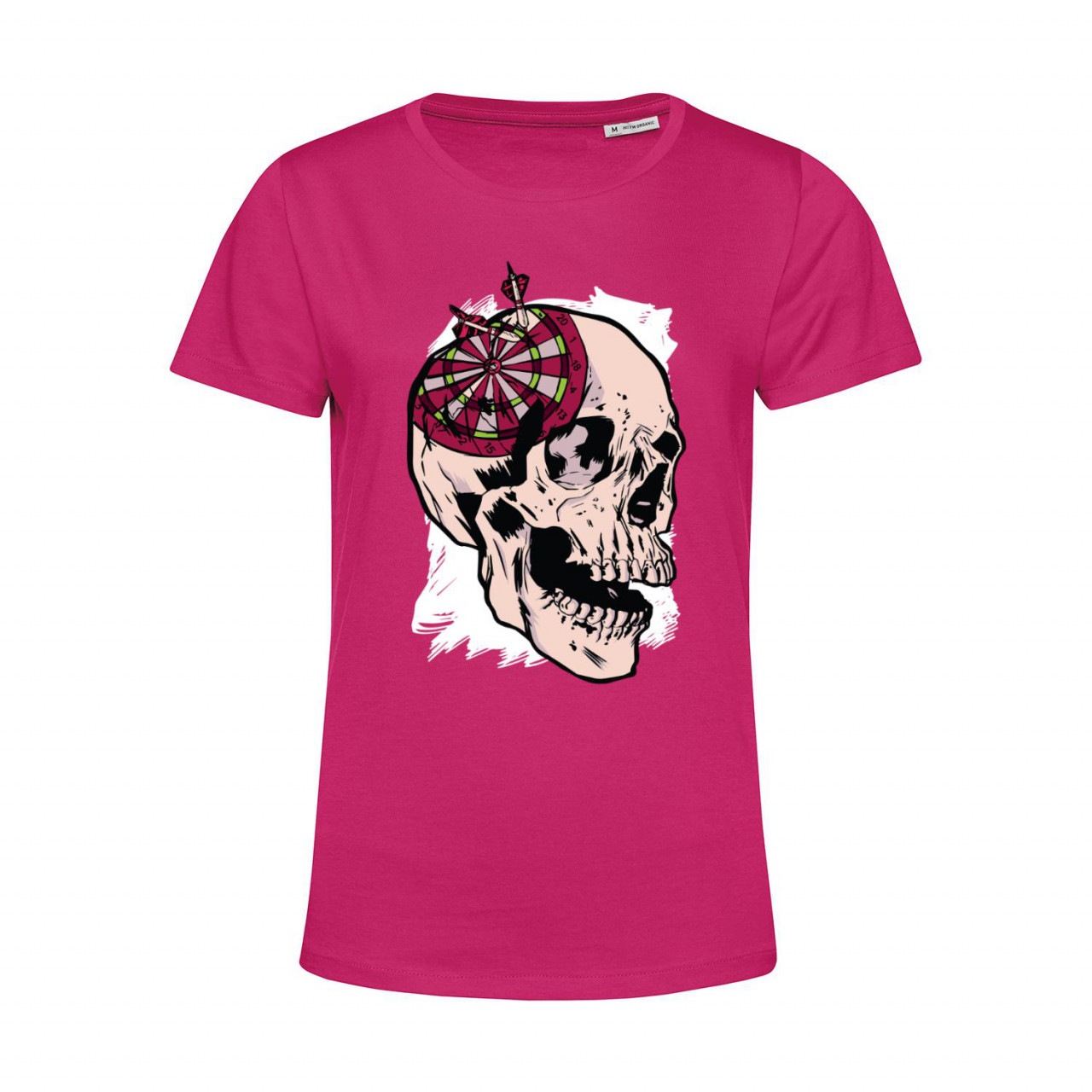Bild von Nachhaltiges T-Shirt Damen Dart Schädel