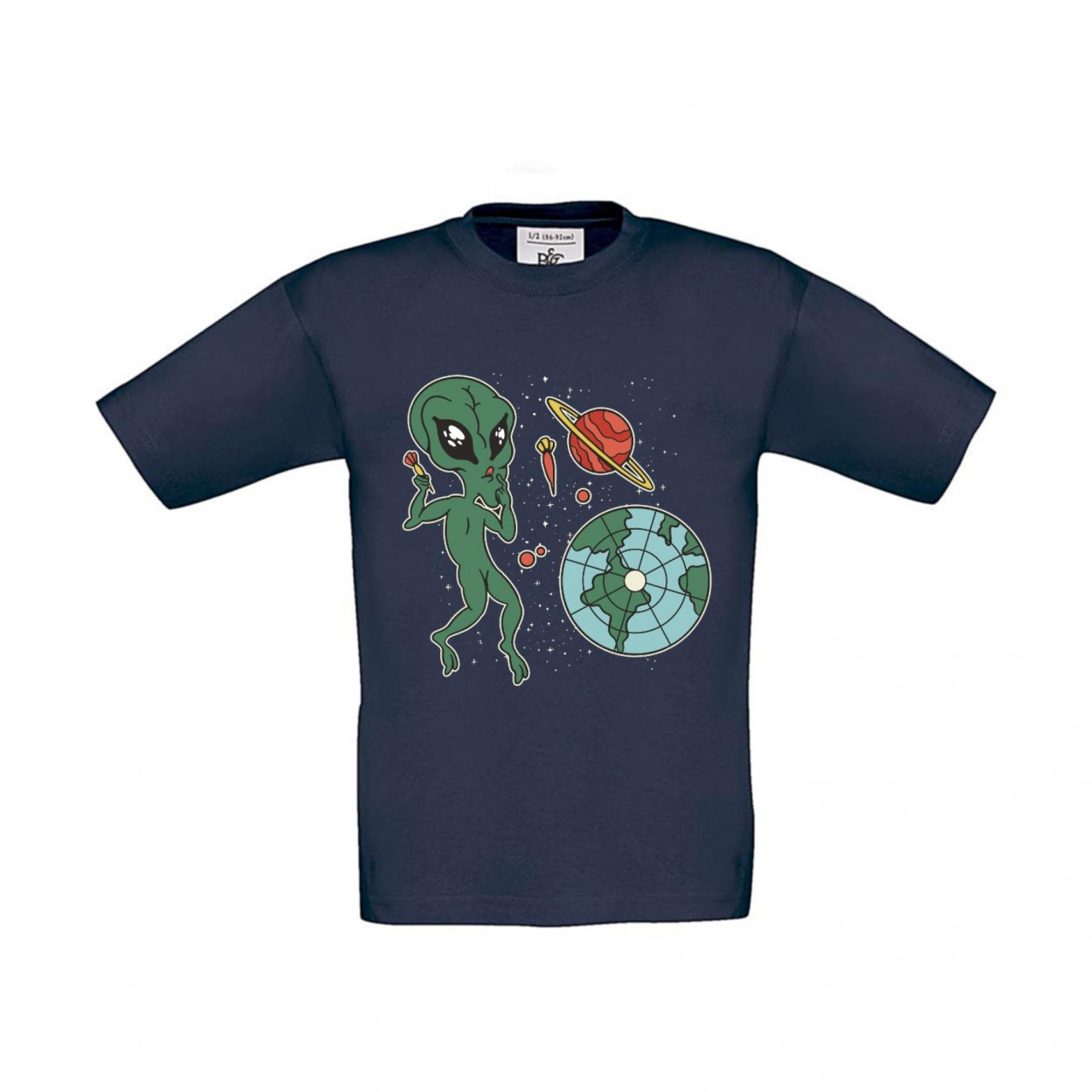 Bild von T-Shirt Kinder Dart Die Erde ist eine Dart-Scheibe