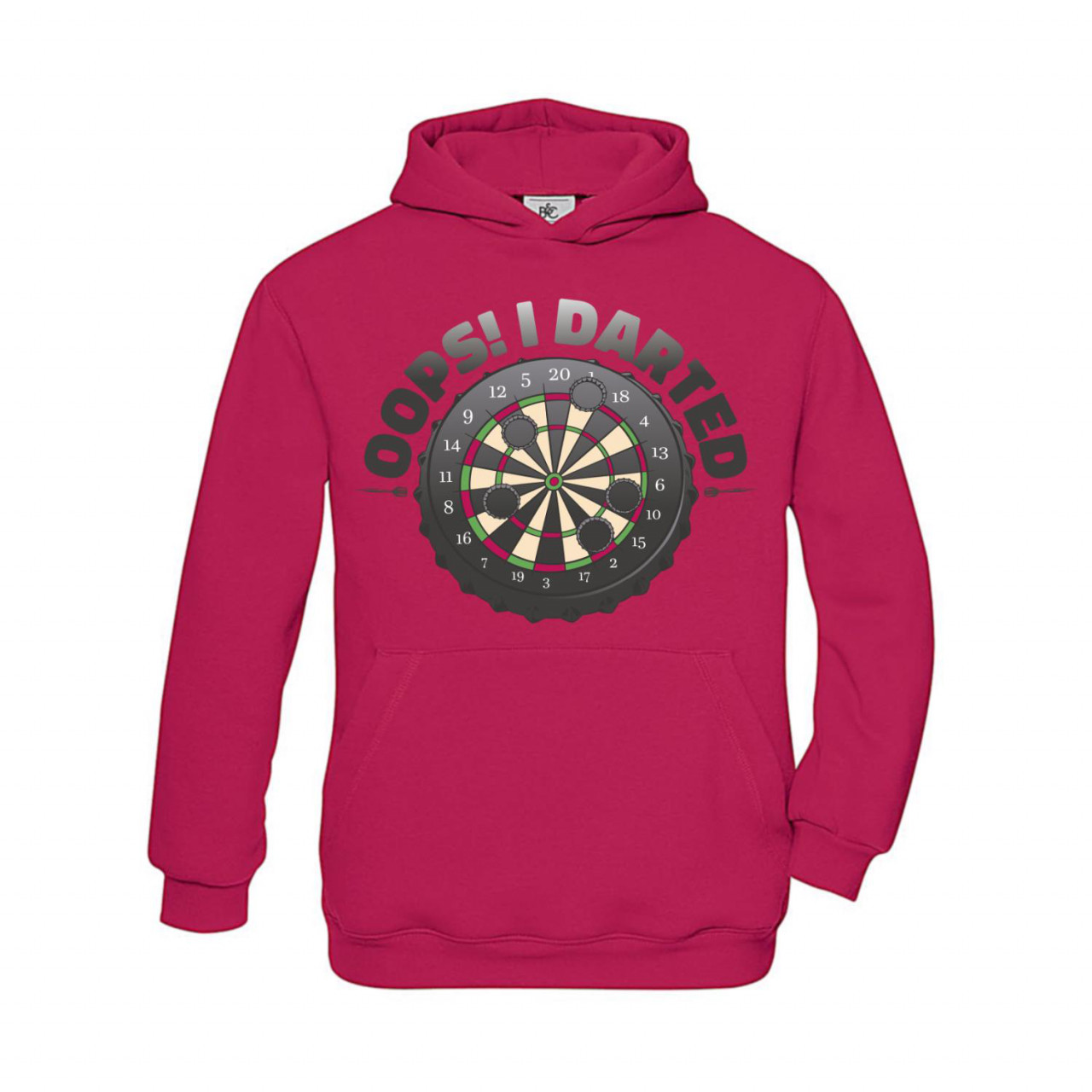 Bild von Hoodie Kinder Dart Oops I Darted