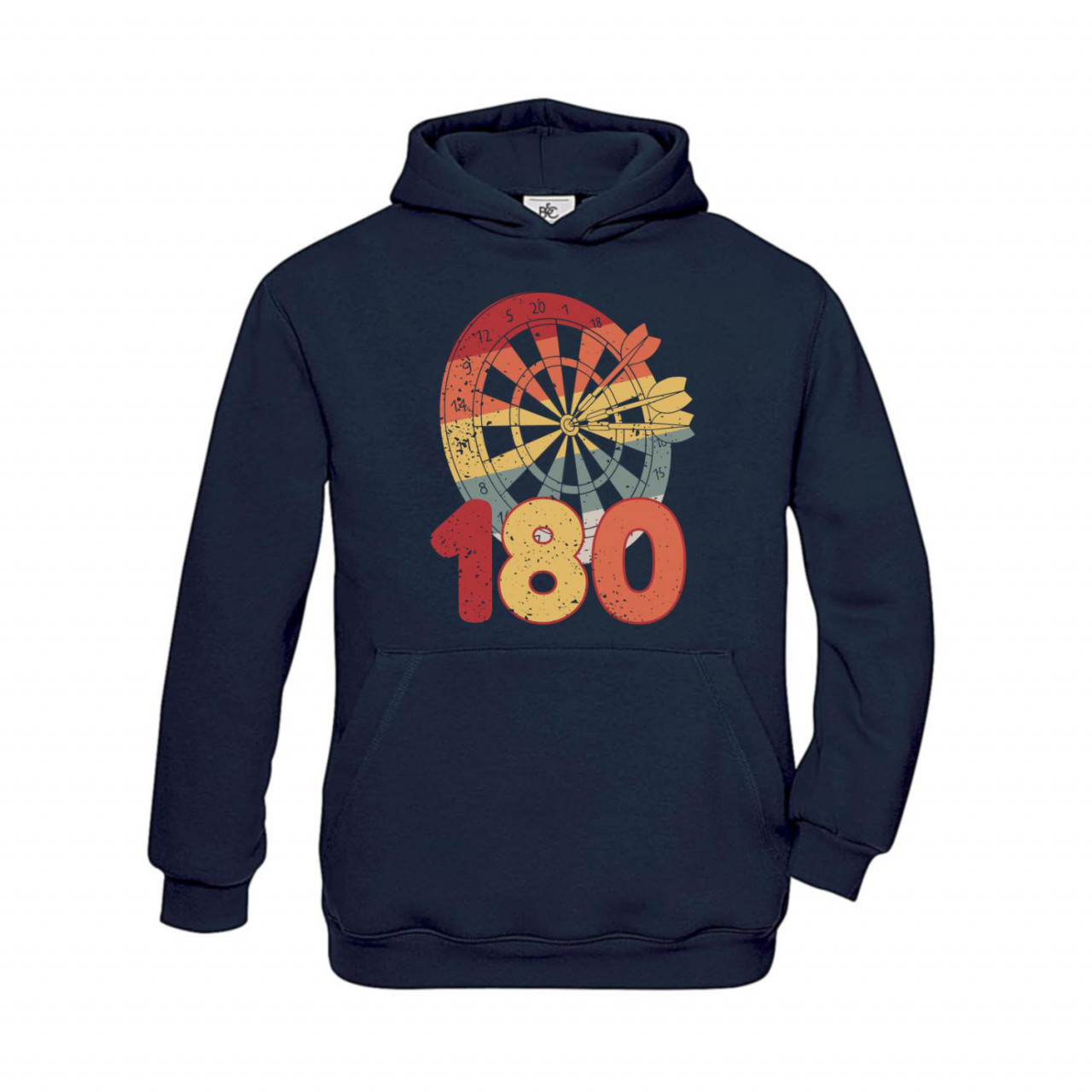 Bild von Darts Retro 180 Hoodie für Kinder
