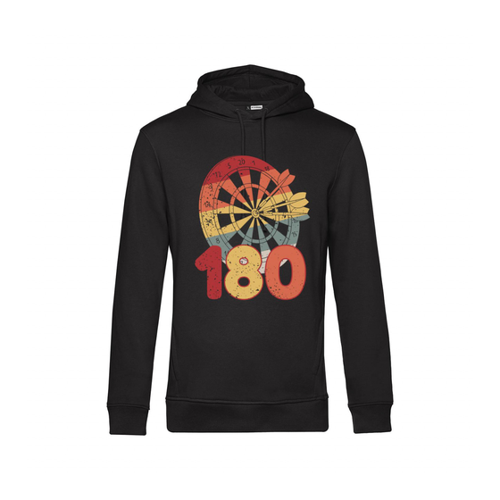 Bild von Nachhaltiger Hoodie Herren Darts Retro 180