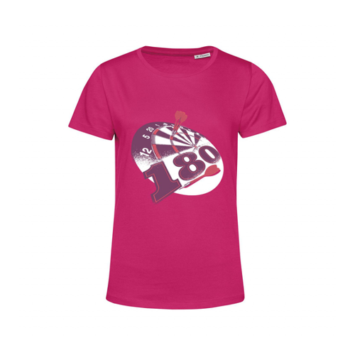 Bild von Nachhaltiges T-Shirt für Damen im Darts Retro-Design