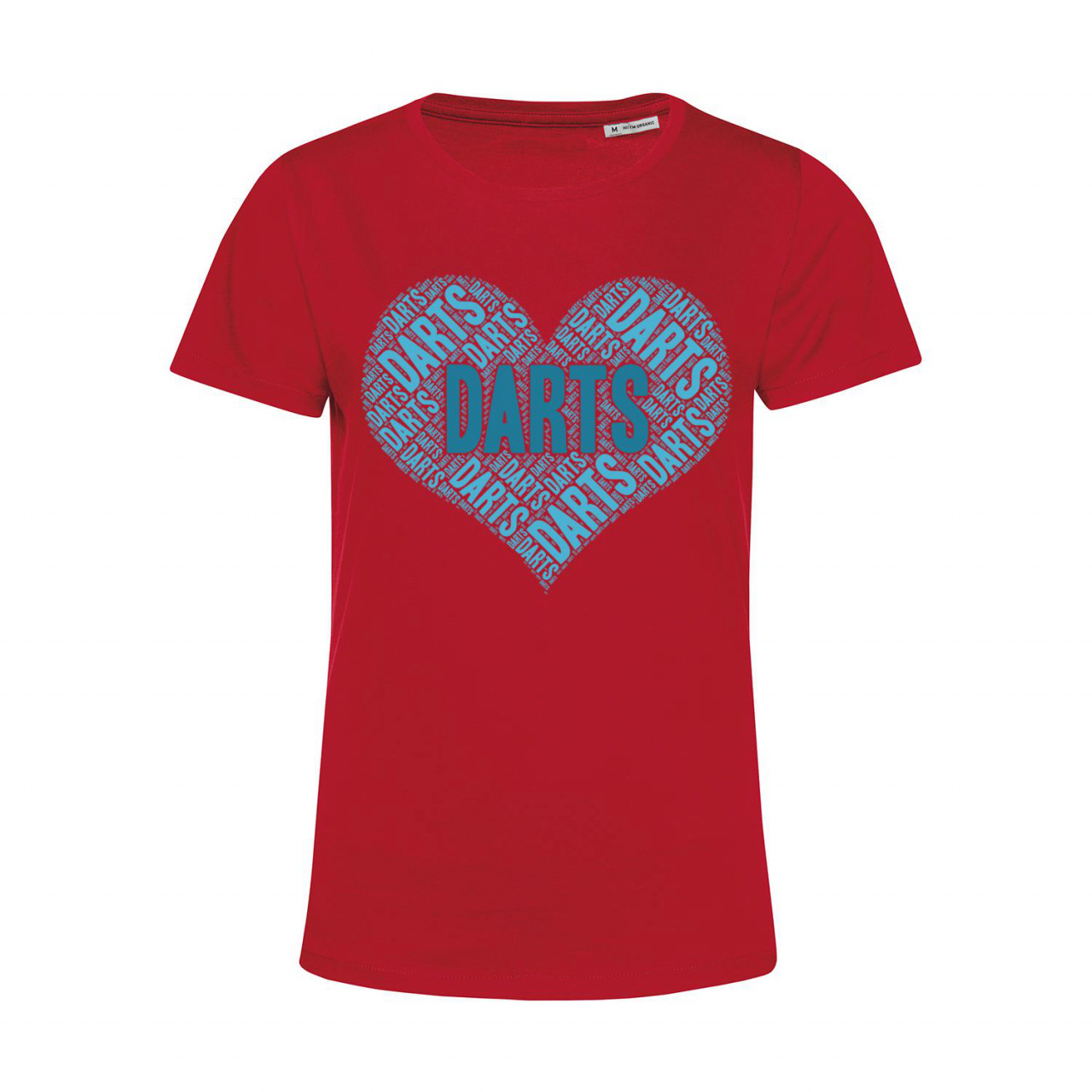 Bild von Nachhaltiges T-Shirt Damen Darts Heart