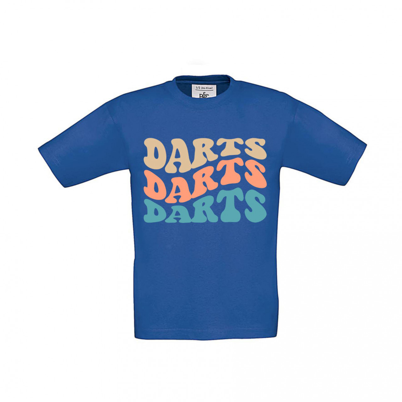 Bild von T-Shirt Kinder Darts Farben Wellen
