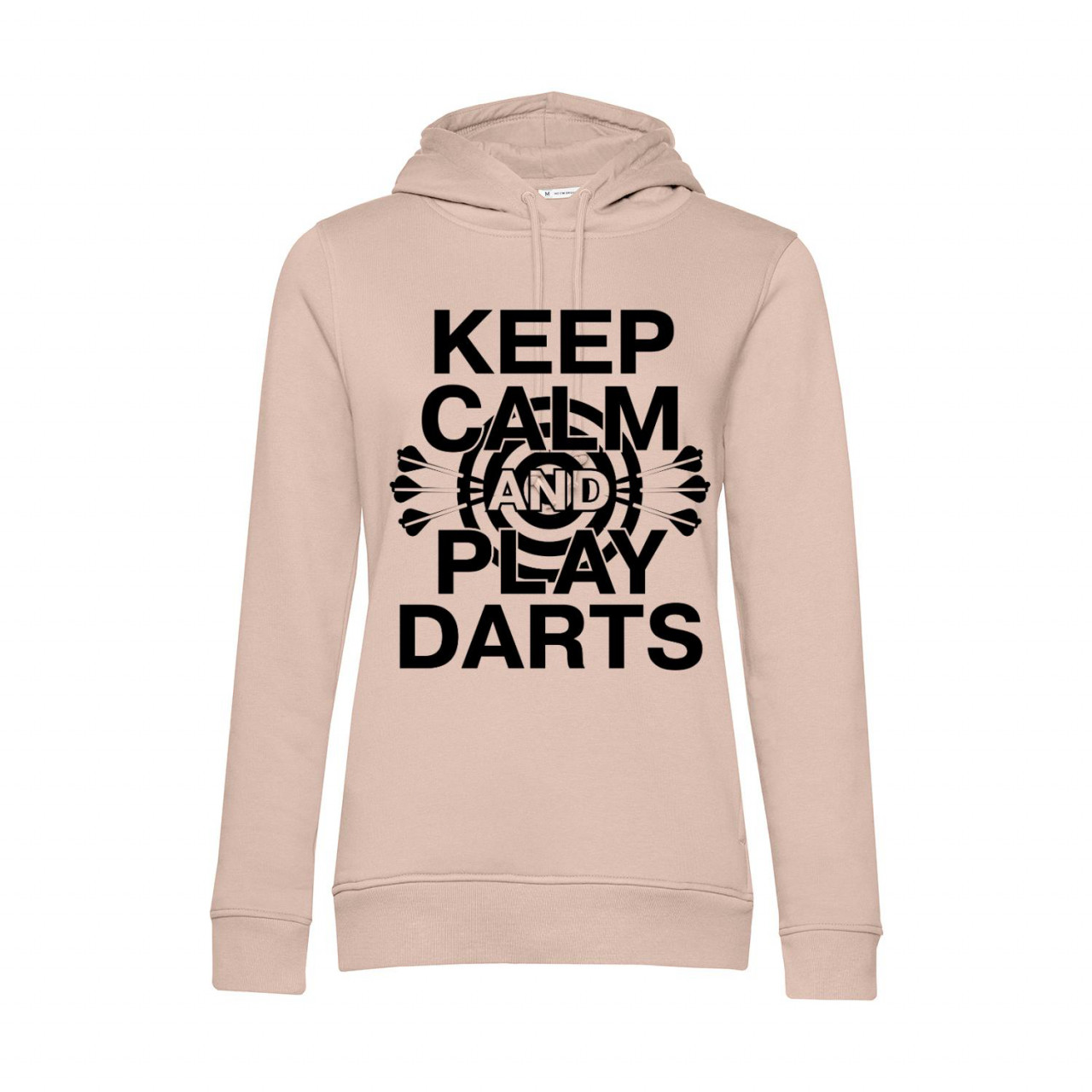 Bild von Nachhaltiger Hoodie Damen Keep calm and play Darts