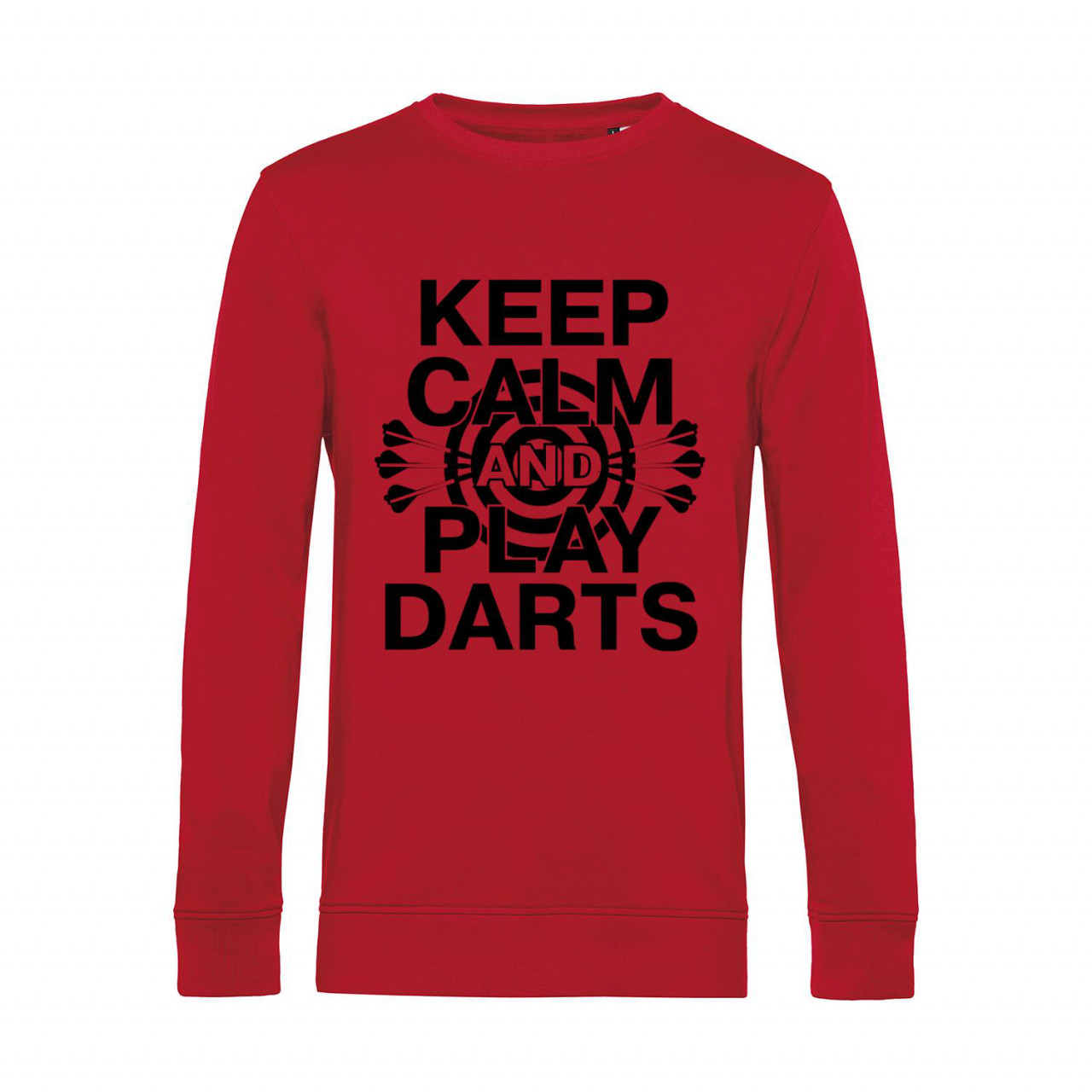 Bild von Nachhaltiges Sweatshirt Herren Keep calm and play Darts