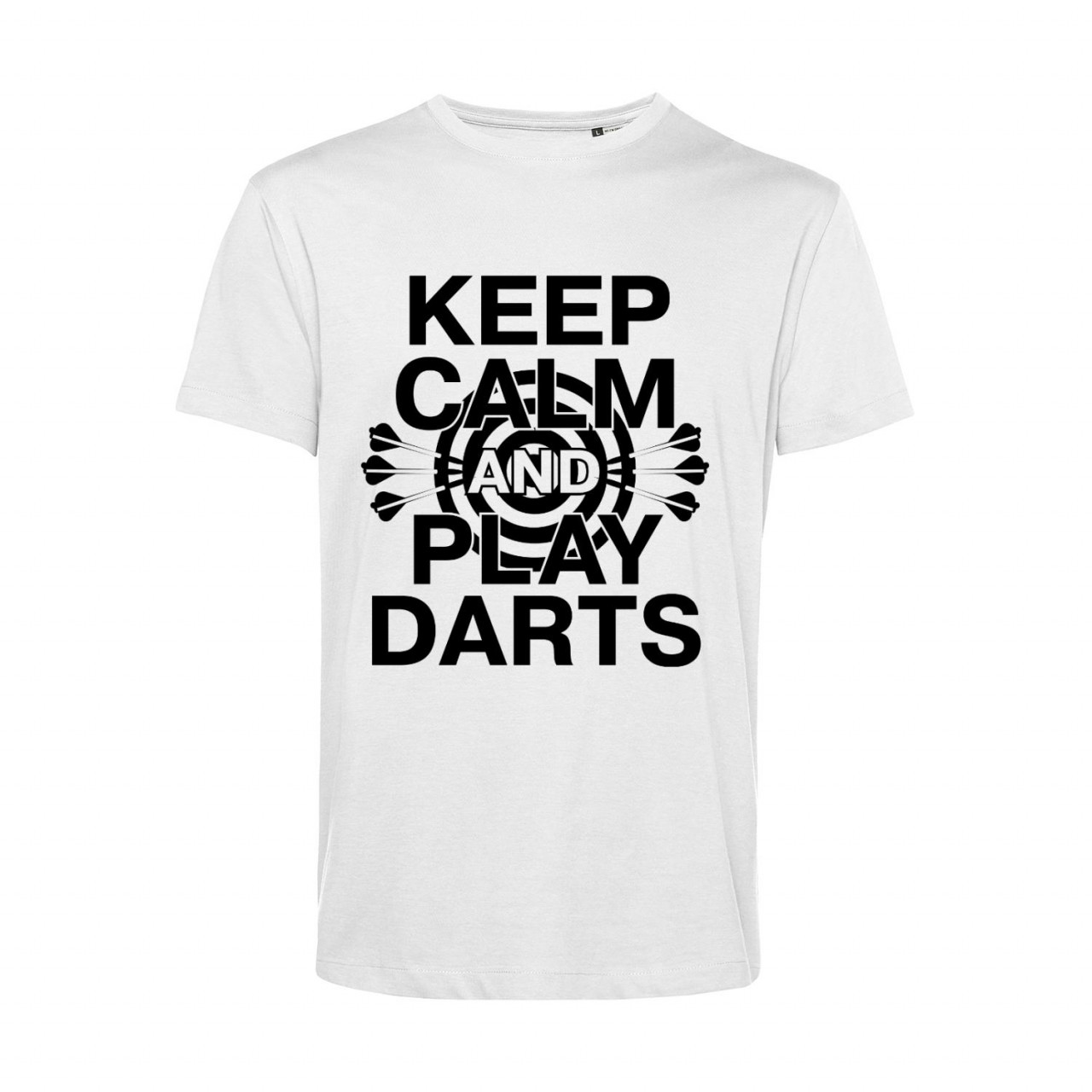 Bild von Nachhaltiges T-Shirt Herren Keep calm and play Darts