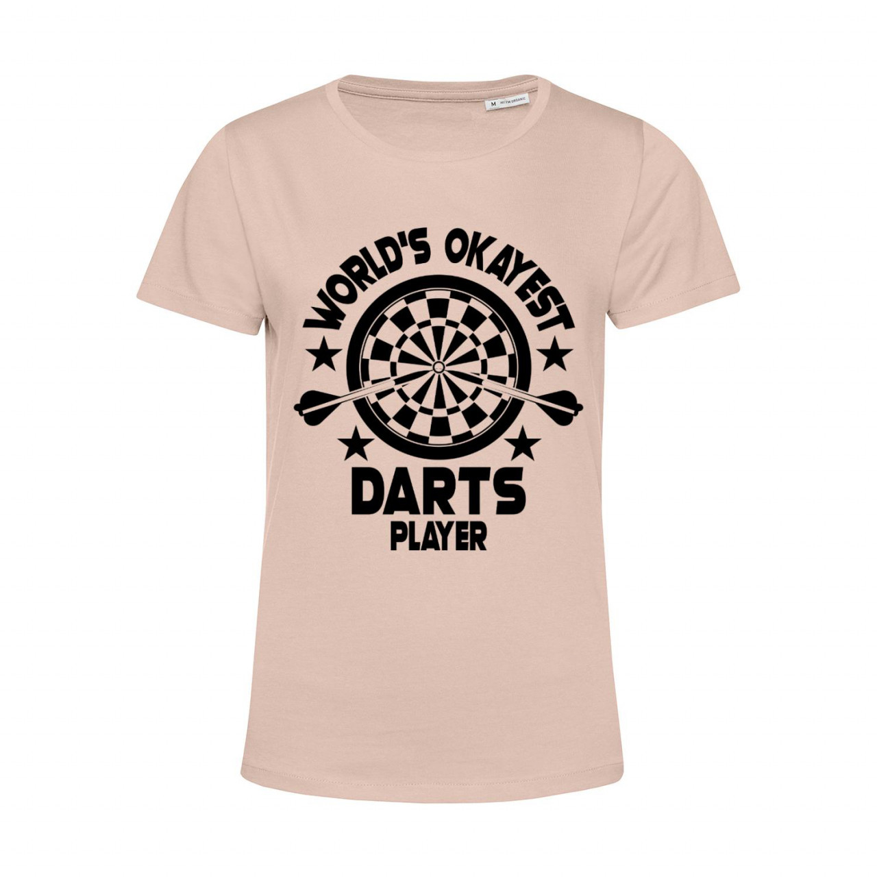 Bild von Nachhaltiges T-Shirt Damen World's Okayest Darts Player