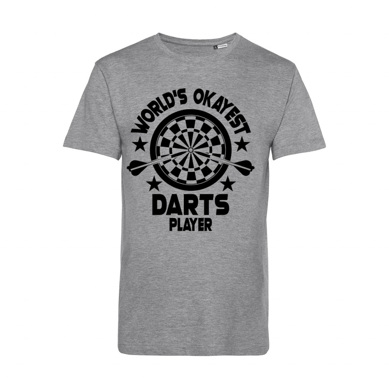 Bild von Nachhaltiges T-Shirt Herren World's Okayest Darts Player