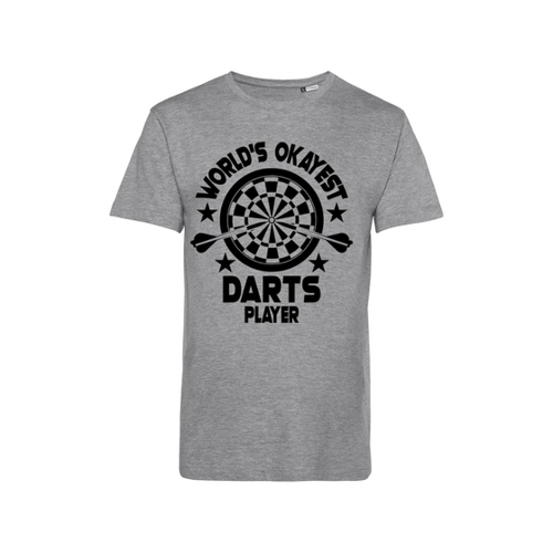 Bild von Nachhaltiges T-Shirt für Herren – World's Okayest Darts Player