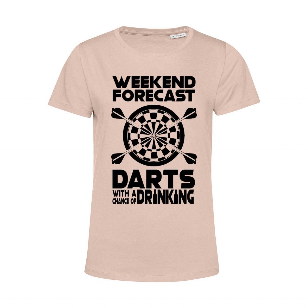 Bild von Nachhaltiges T-Shirt Damen Darts Weekend Forecast Darts