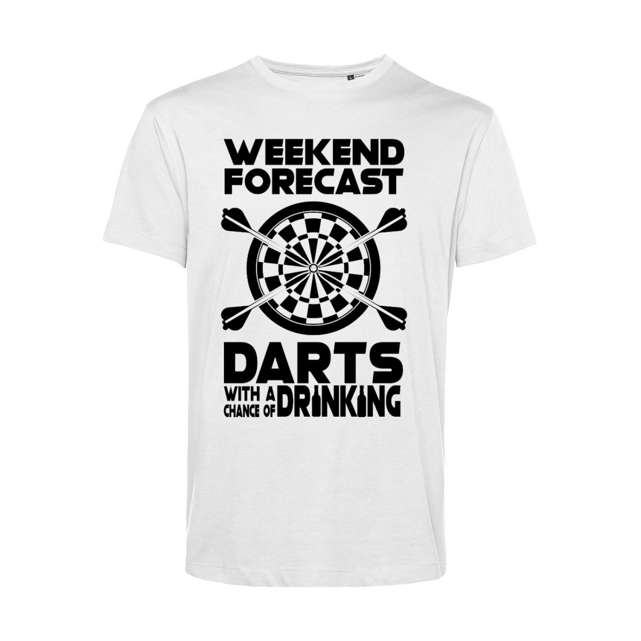 Bild von Nachhaltiges T-Shirt Herren Darts Weekend Forecast Darts