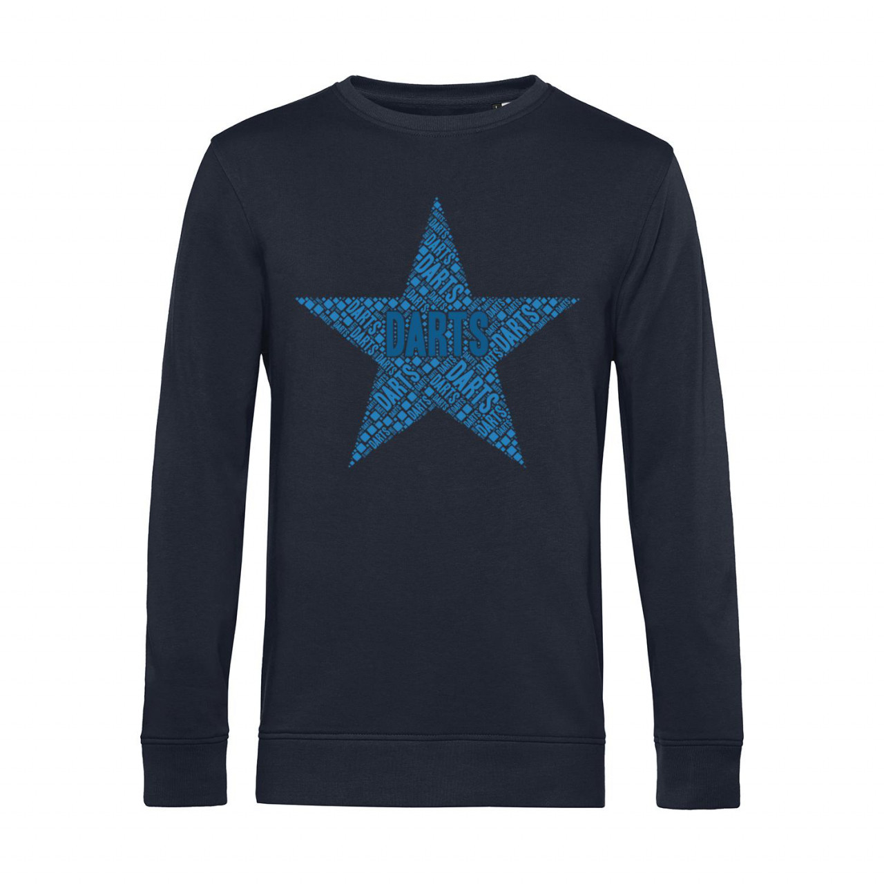 Bild von Nachhaltiges Sweatshirt Herren Darts Stern