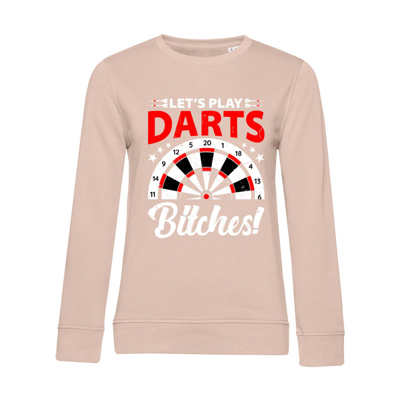 Bild von Nachhaltiges Sweatshirt Damen Let's Play Darts Bitches