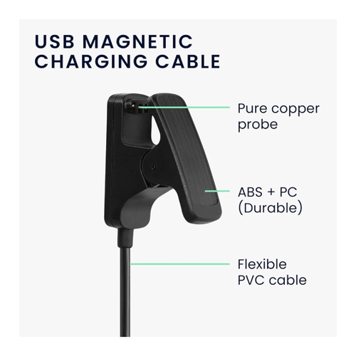 Bild von kwmobile USB Kabel Charger für Garmin MARQ (Not for MARQ2)