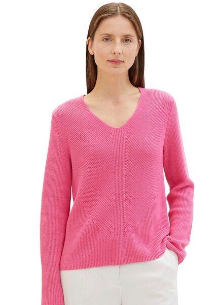 Bild von TOM TAILOR Strickpullover, mit Rippstruktur