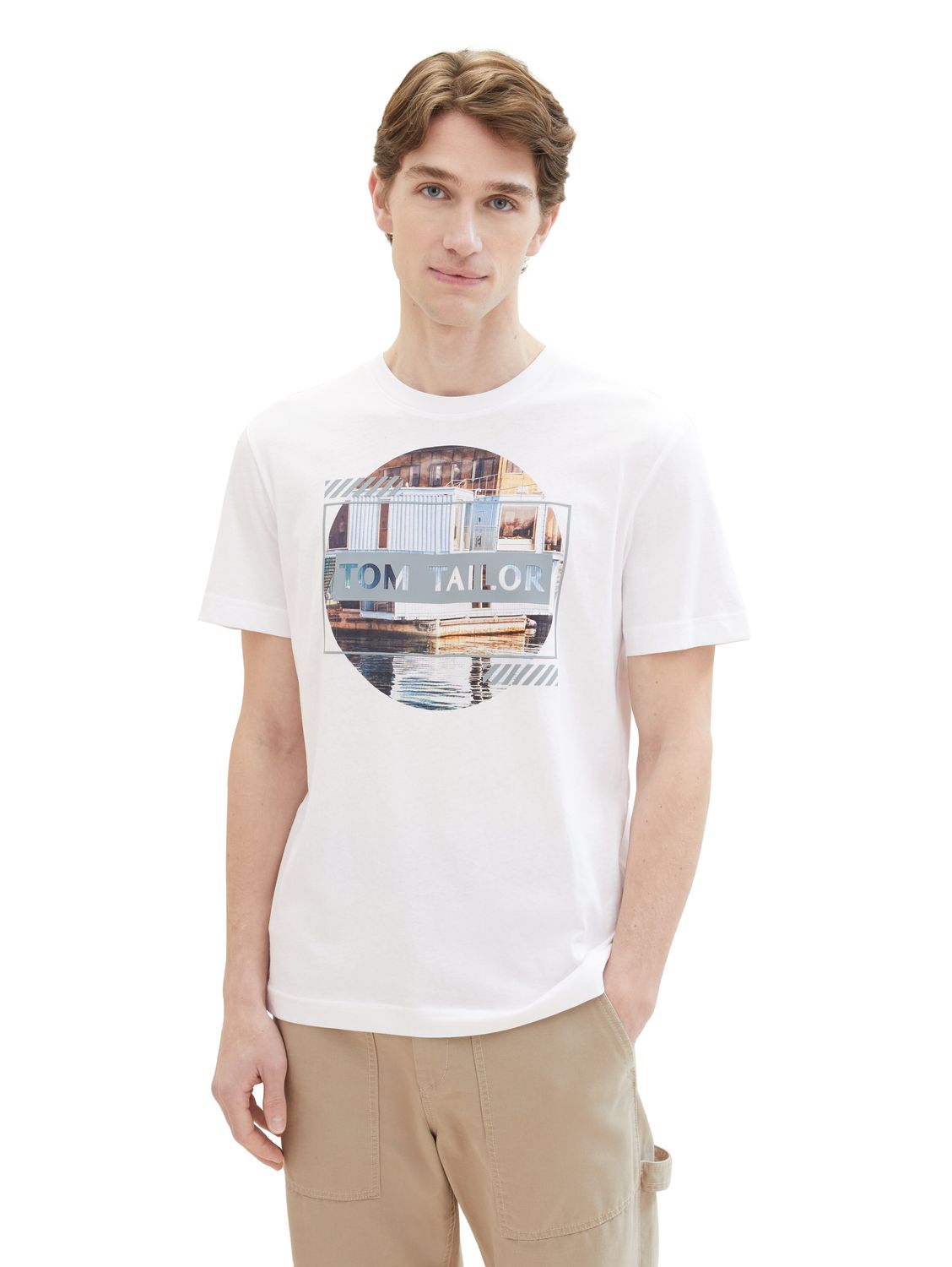 Bild von Tom Tailor Herren T-Shirt PHOTOPRINT - Regular Fit