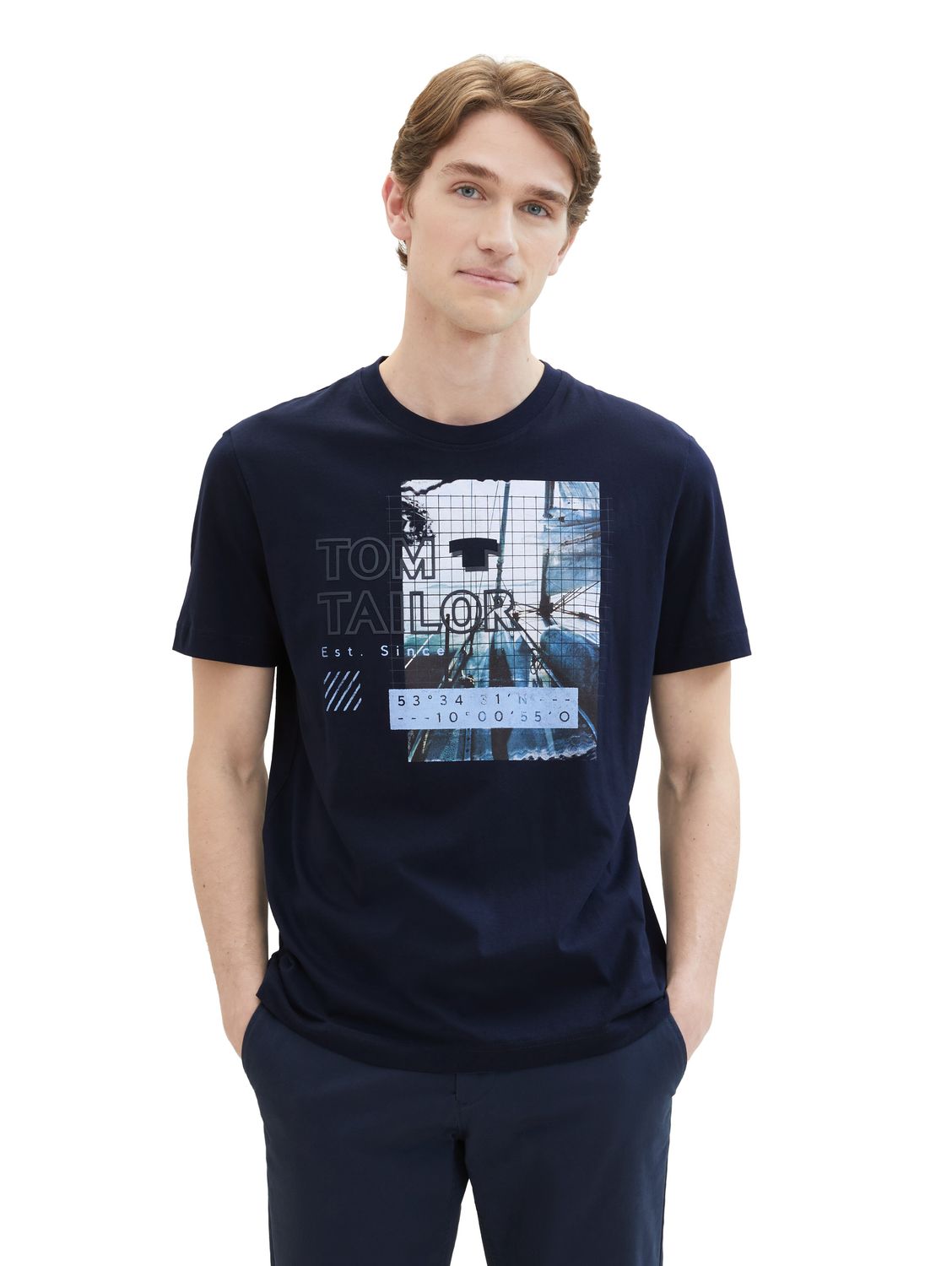 Bild von Tom Tailor Herren T-Shirt PHOTOPRINT - Regular Fit