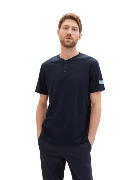 Bild von TOM TAILOR Henleyshirt, mit Knopfleiste