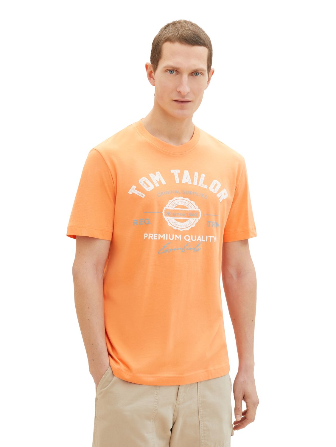 Bild von Tom Tailor Herren T-Shirt LOGO - Regular Fit