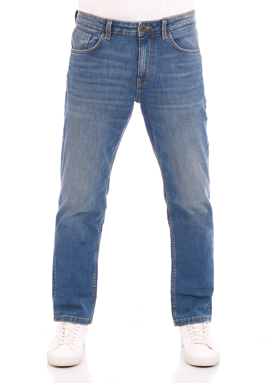 Bild von Tom Tailor Jeans Herren Stretch lang Straight Fit Marvin