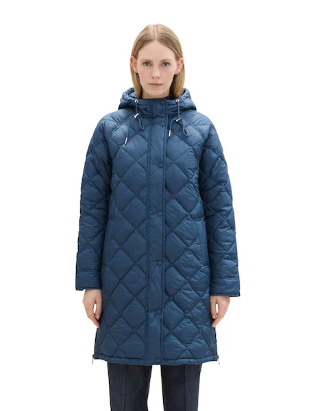 Bild von TOM TAILOR Damen 1041488 Lightweight Steppmantel, 26779-Nighttime Blue, M