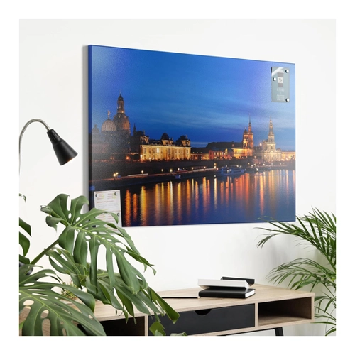 Bild von DEQORI Magnettafel 'Dresdner Abendglanz' - Modell MB-60-40-M-3103