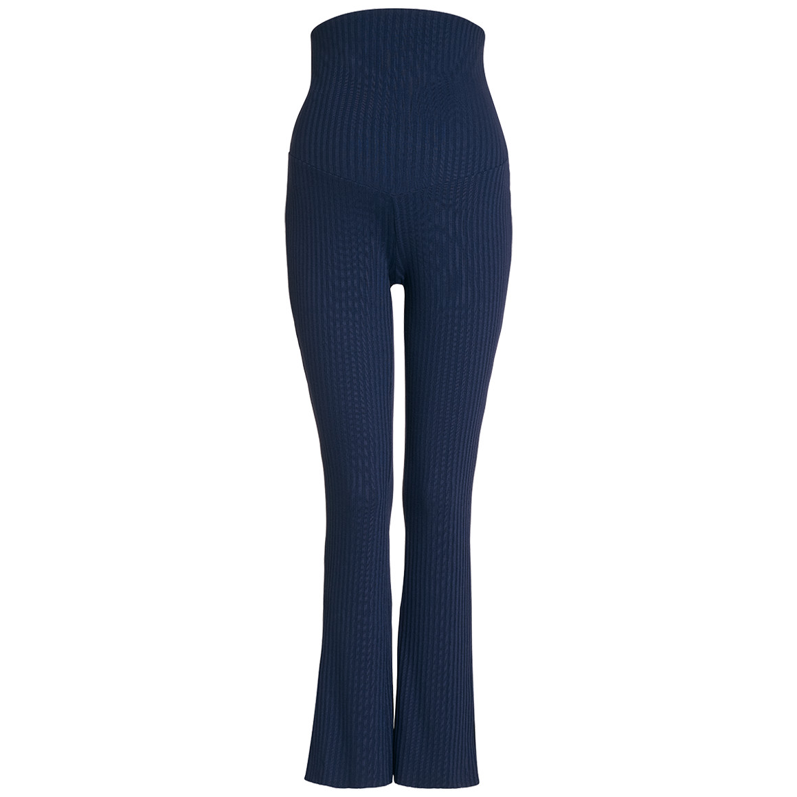 Bild von Damen Umstands-Loungehose in Ripp-Optik