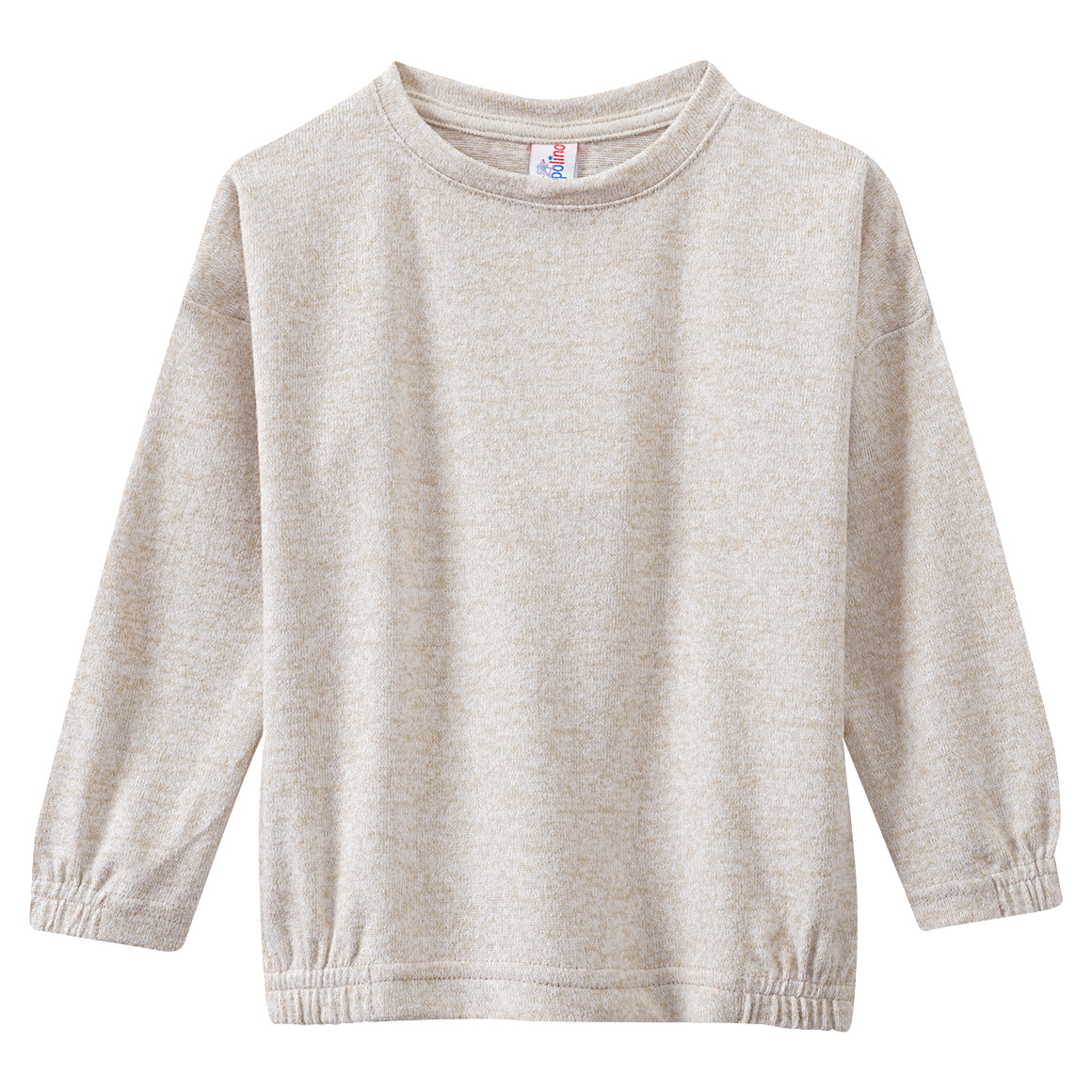 Bild von Mädchen Langarmshirt in Melange-Optik