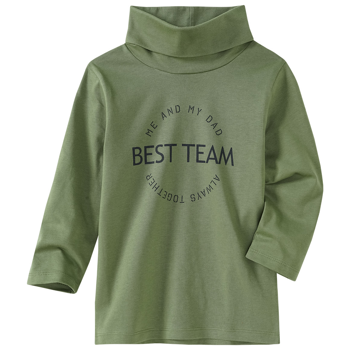 Bild von Jungen Rollkragenshirt mit Schriftzug