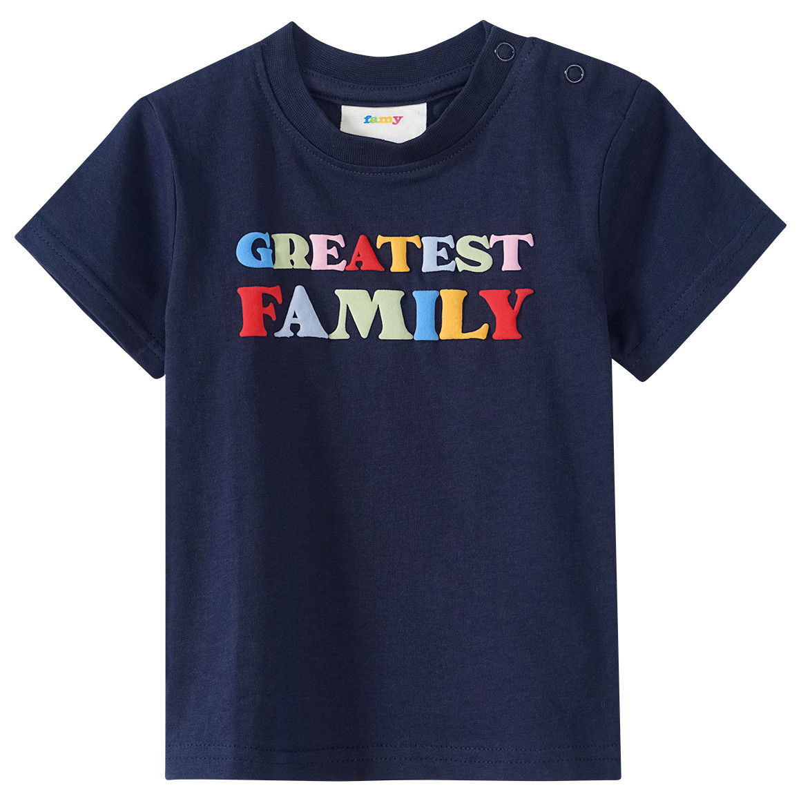 Bild von Baby T-Shirt mit Message-Print