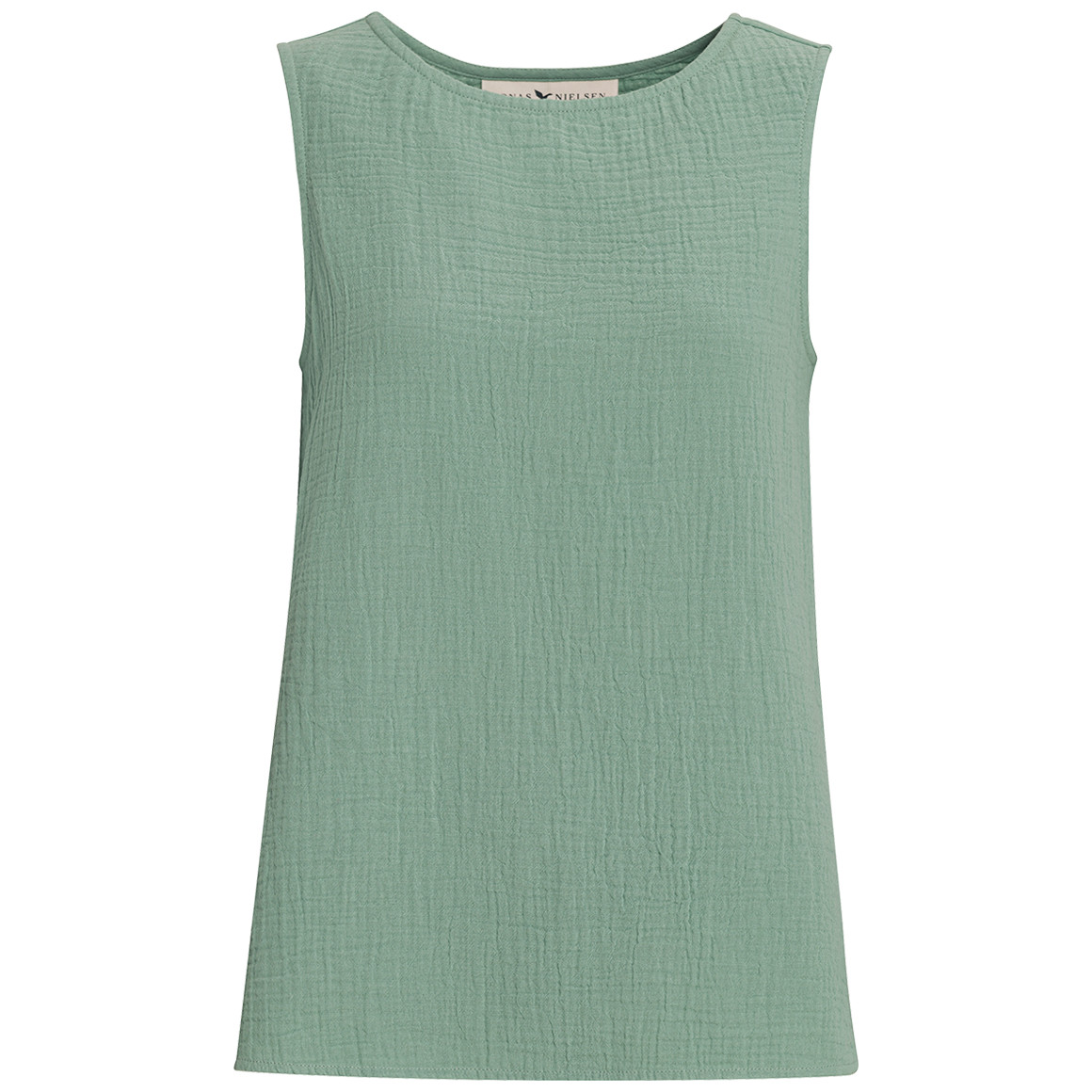 Bild von Damen Musselin-Top in Unifarben