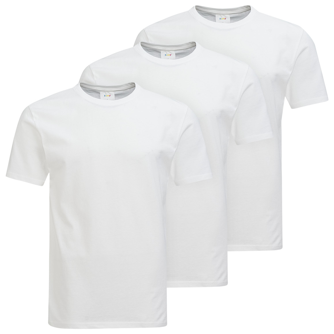 Bild von 3 Herren T-Shirts unifarben