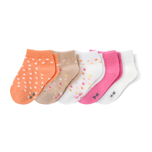 Bild von 5 Paar Baby Sneaker-Socken im Set – Der perfekte Begleiter für kleine Füße