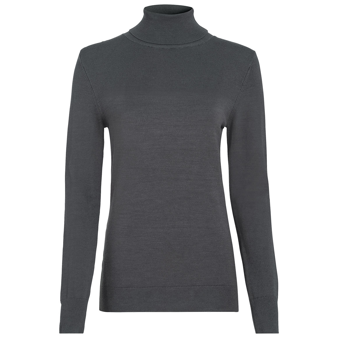 Bild von Damen Rollkragenpullover unifarben