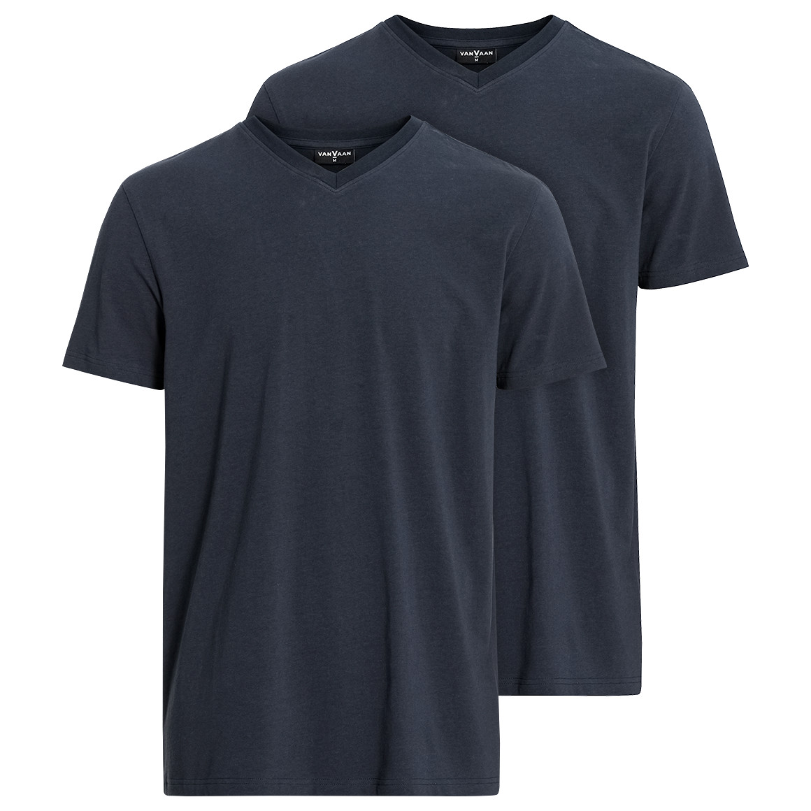 Bild von 2 Herren T-Shirts mit V-Ausschnitt