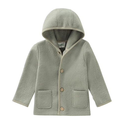 Bild von Baby Wollwalk-Jacke mit Umschlagbündchen